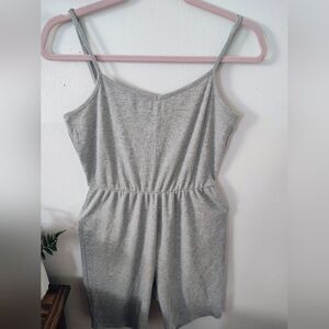 Hot Kiss Gray Ribbed Top